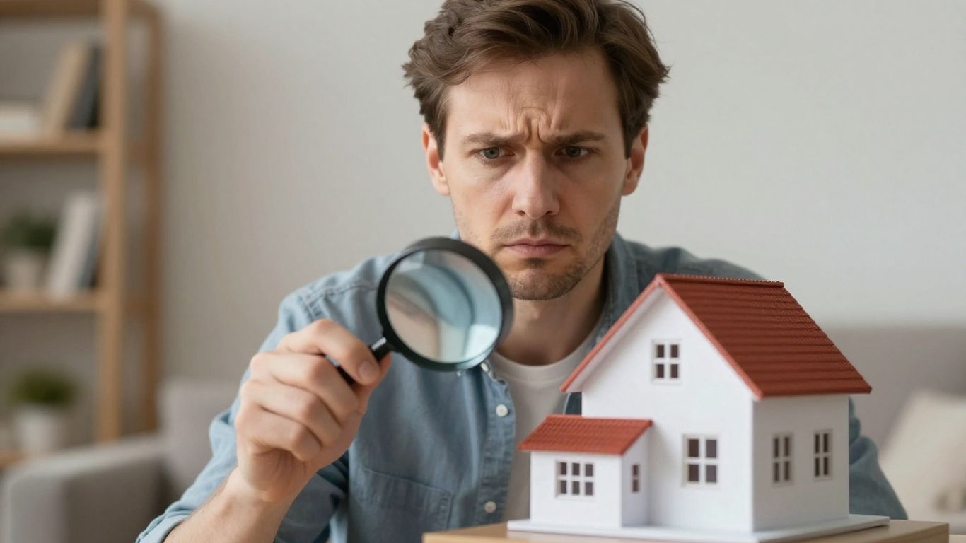 Casa con sombra parcial, indicando infraseguro.