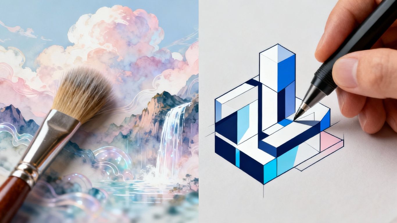 Imagery vs. Illustration styles