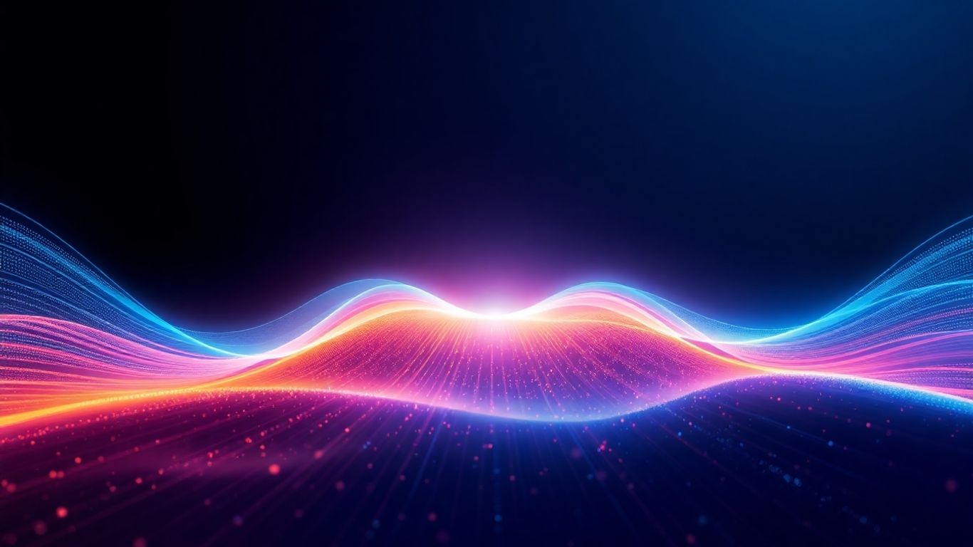 Digital marketing impressions expanding outward