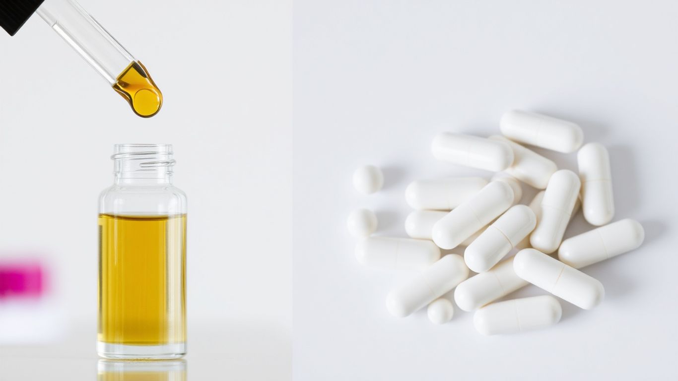 RAD 140 pills and liquid comparison