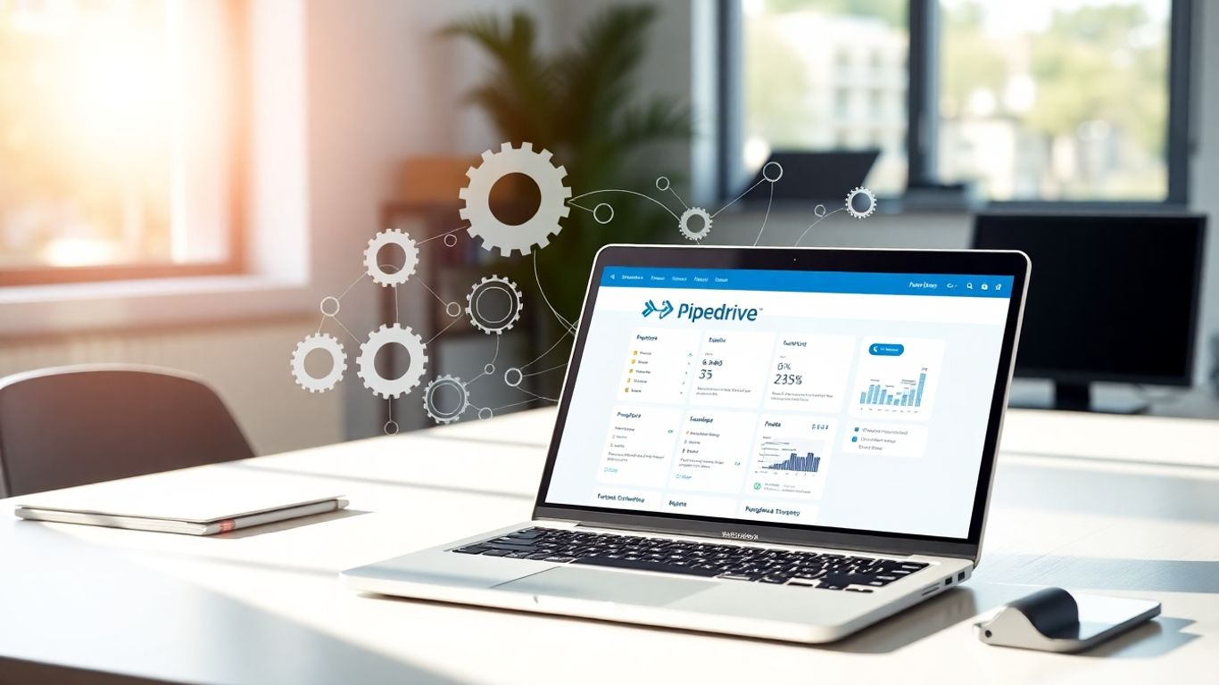 Automation in Pipedrive with digital gears.