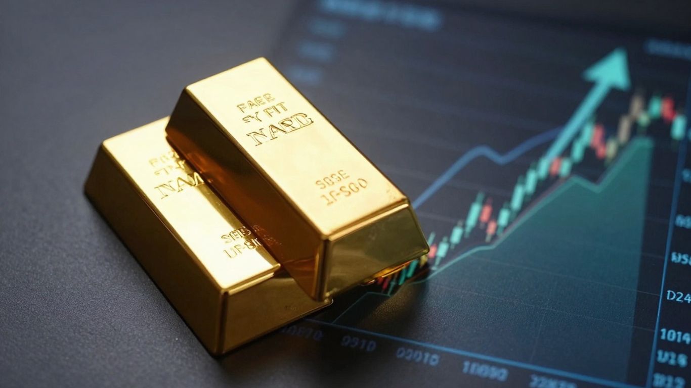 黄金与股票：相关性的直观展现。