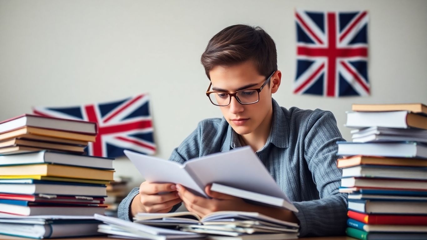 Student preparing for IELTS UKVI Academic exam