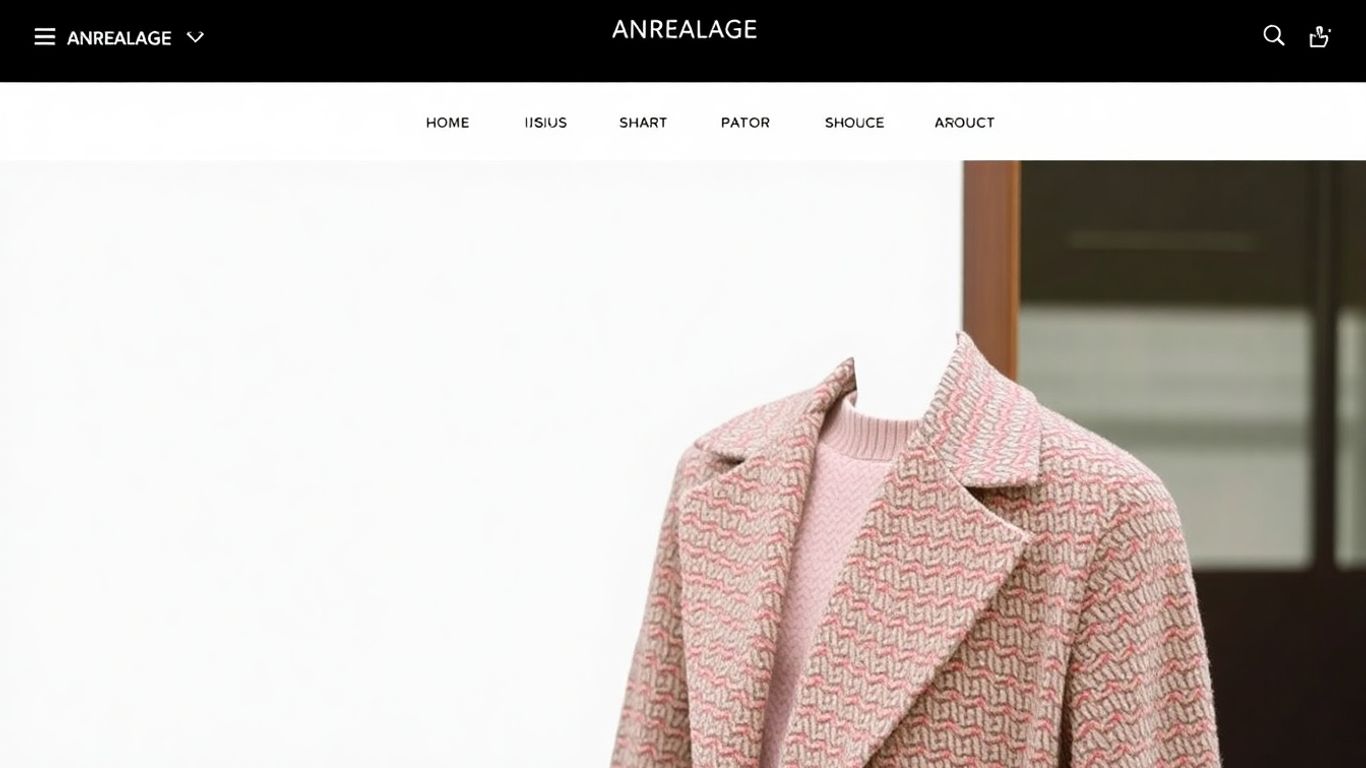 Anrealage clothing store outfit