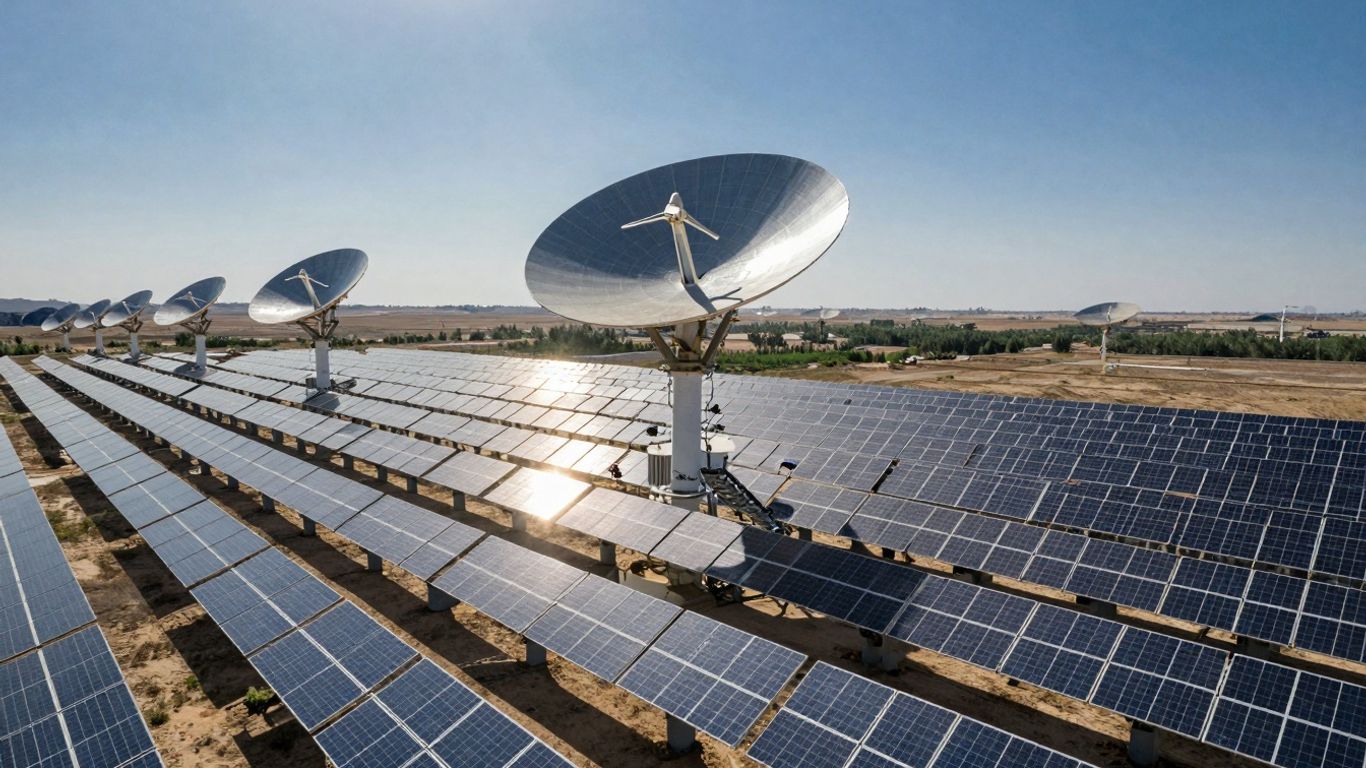 Centrale solaire Gemasolar en Andalousie