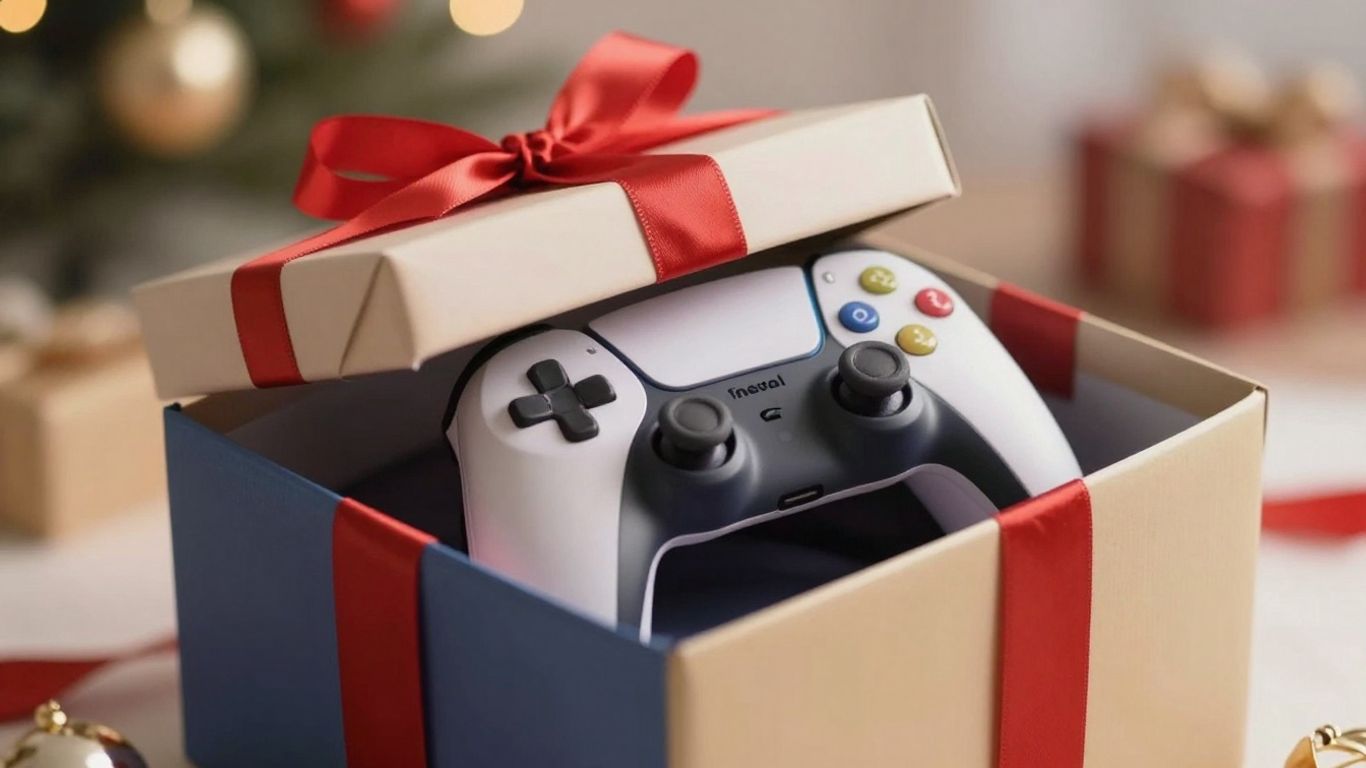 Poklon video igrica u kutiji sa kontrolerom