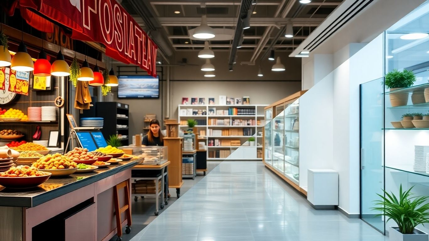 Alegerea francizei: mâncare, retail, servicii.