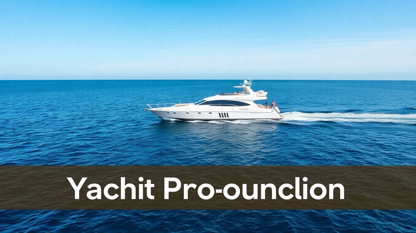 Luxury yacht sailing on blue water