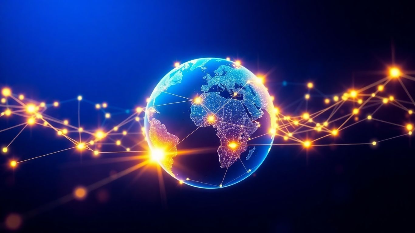 Global network of digital connections