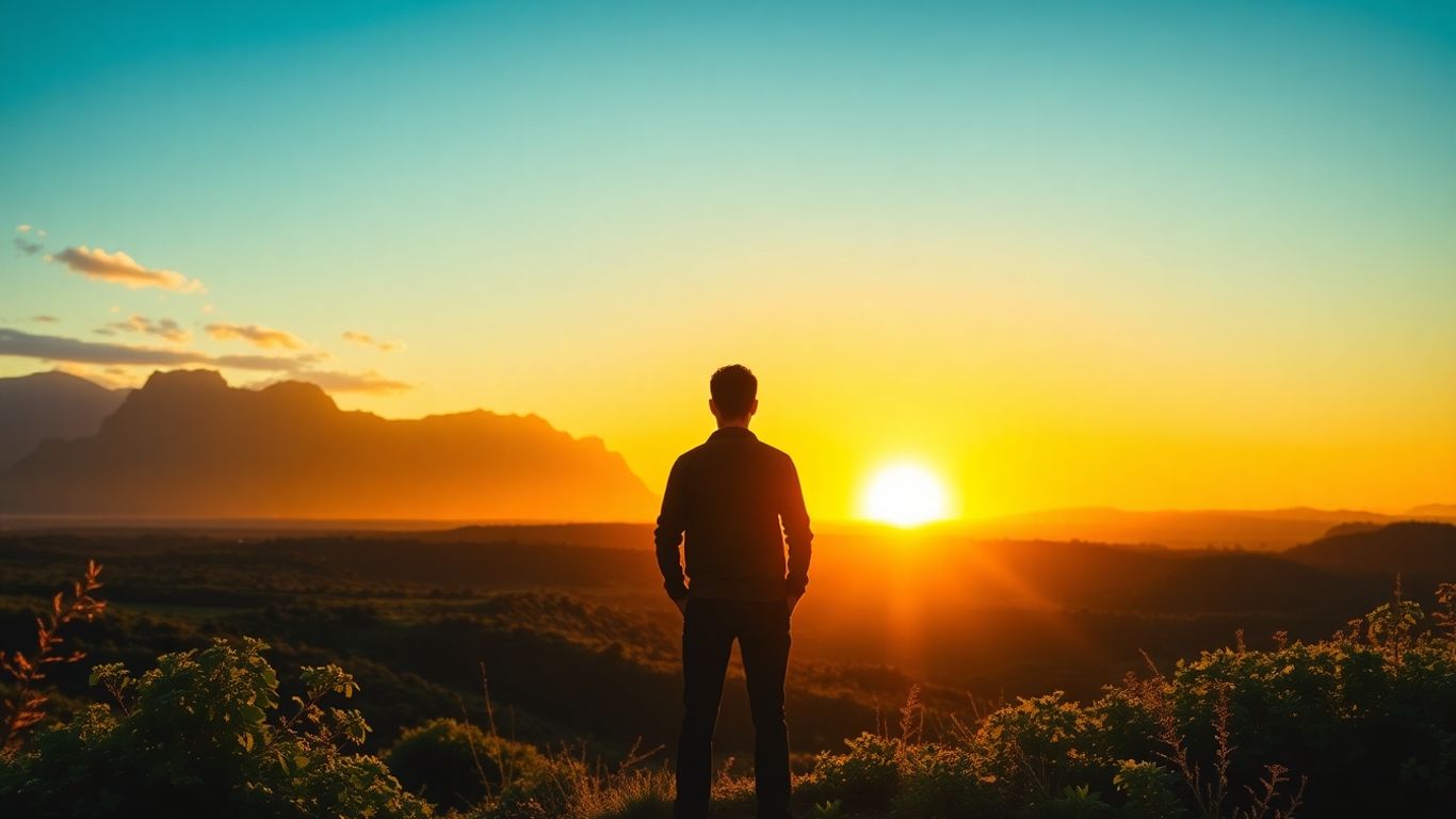 Sunrise over Australian landscape, new business opportunity