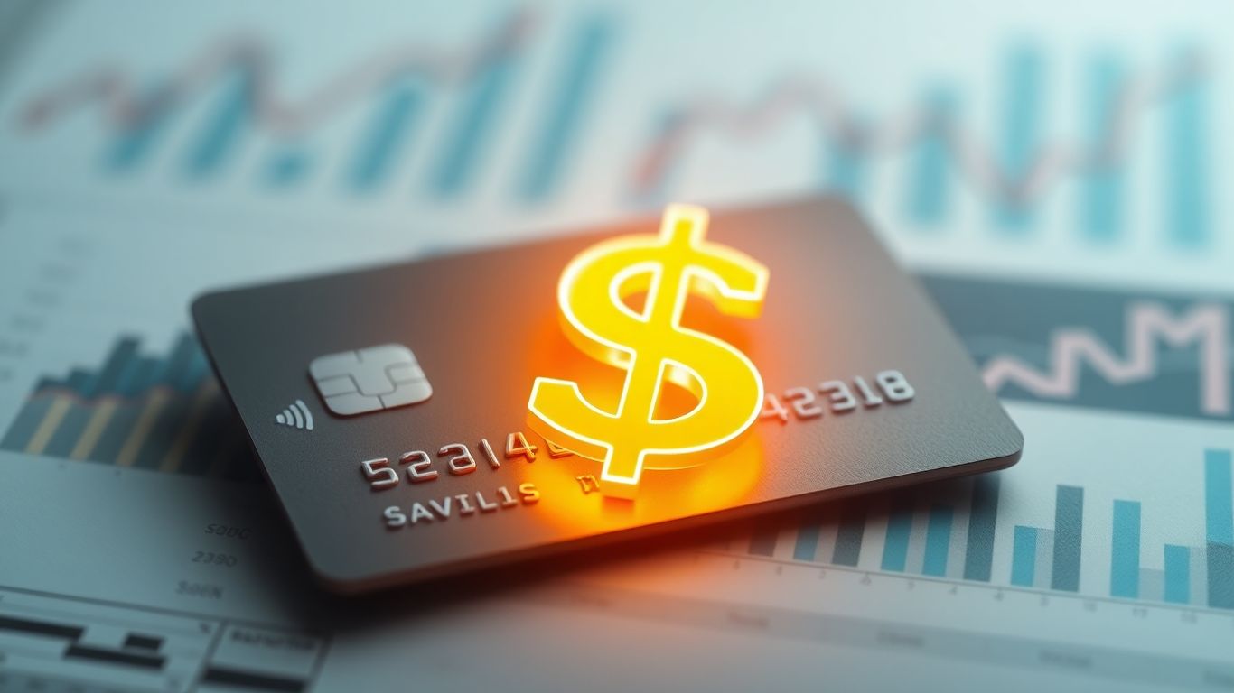 Credit card with dollar sign