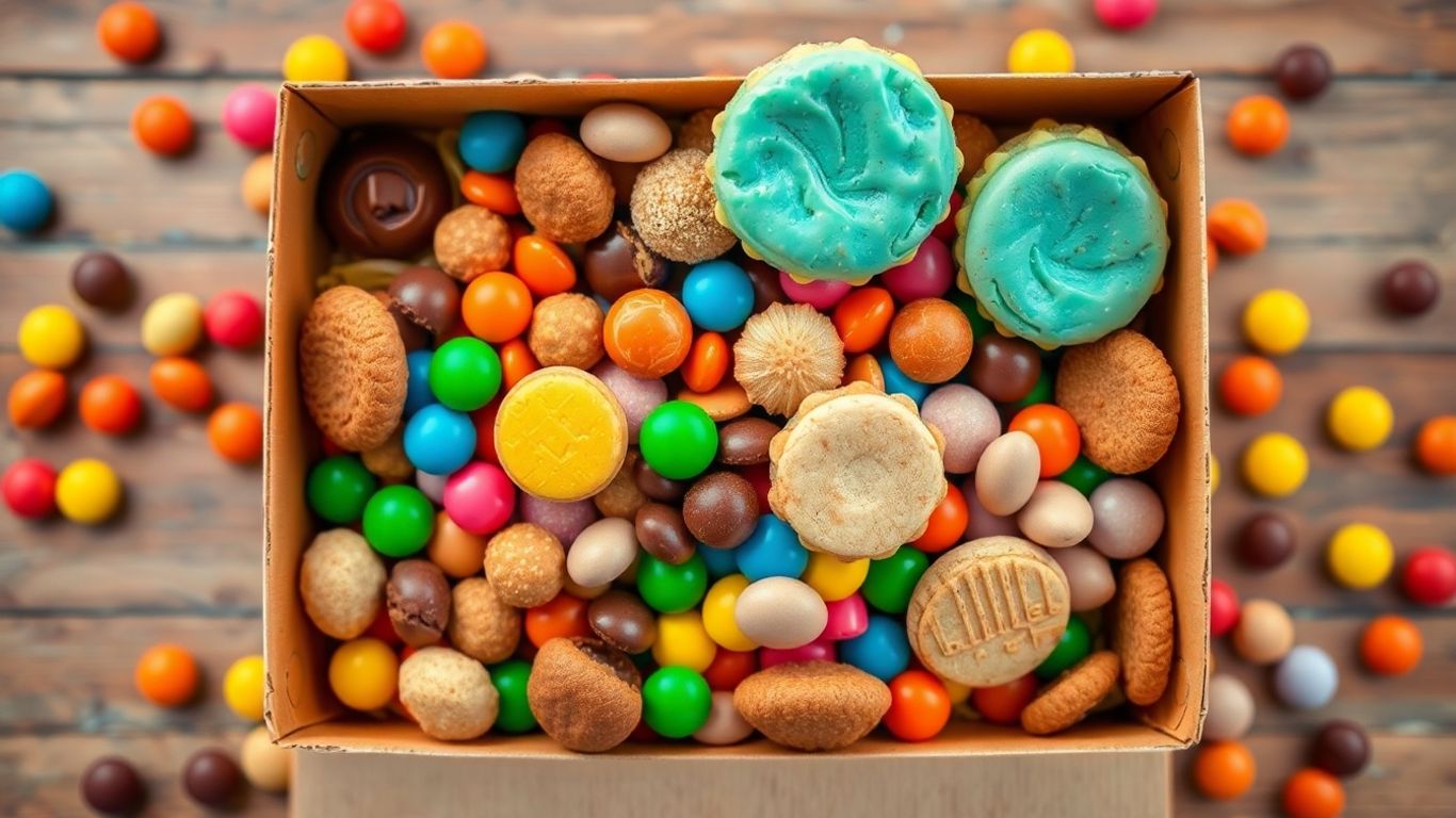 กล่องขนมรวมมิตรหลากชนิด จัดเต็มความอร่อย