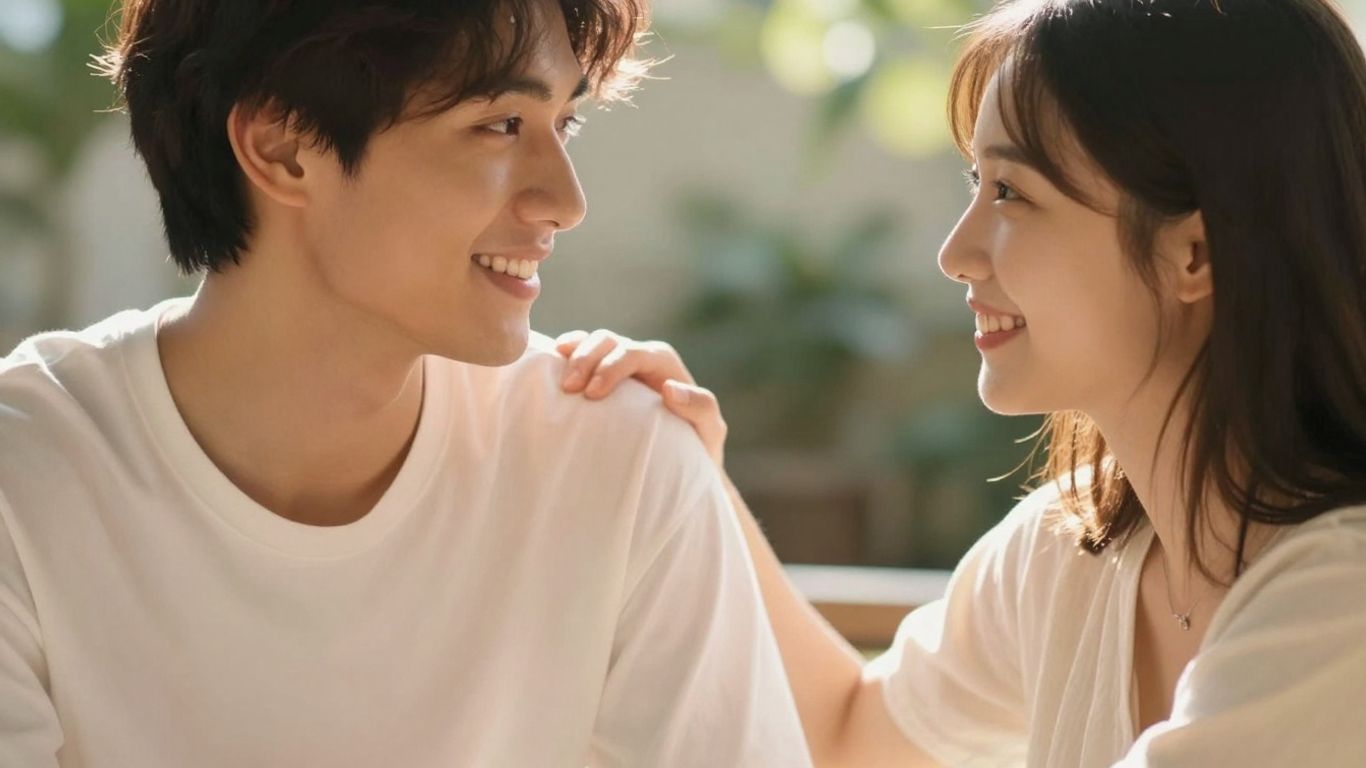 Oameni zâmbind și conectându-se emoțional în natură.