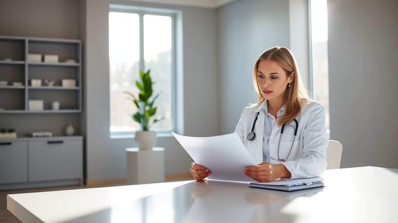 Clinic owner planning marketing budget and success metrics.