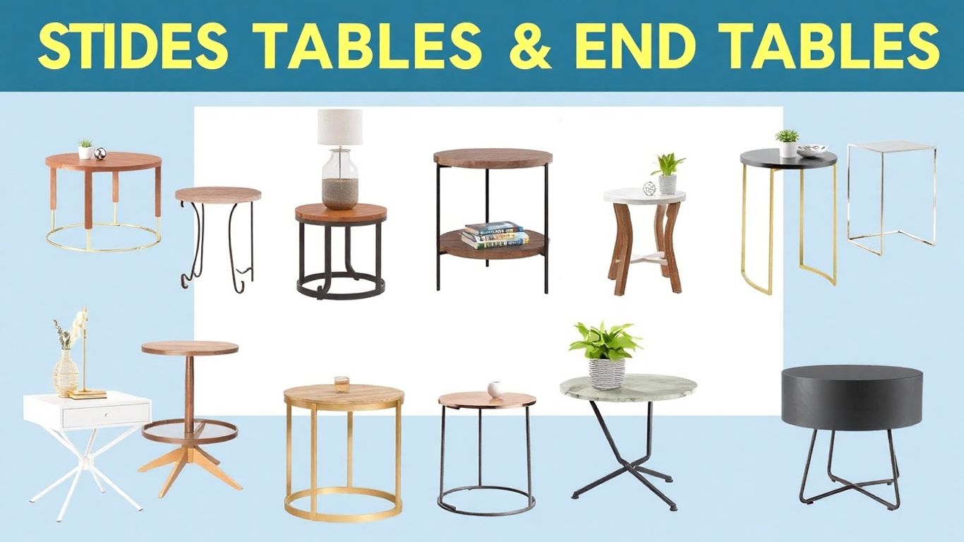 Stylish side tables and end table designs for every room.