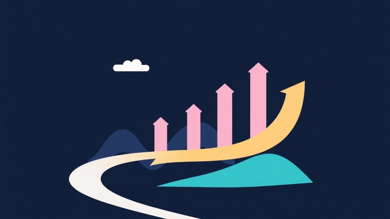 B2B SaaS SEO roadmap illustration