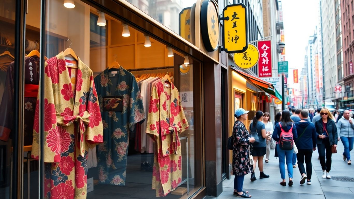 Japanese clothing store in NYC