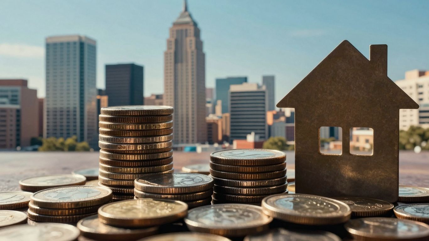 Affordable housing and savings in a US city.