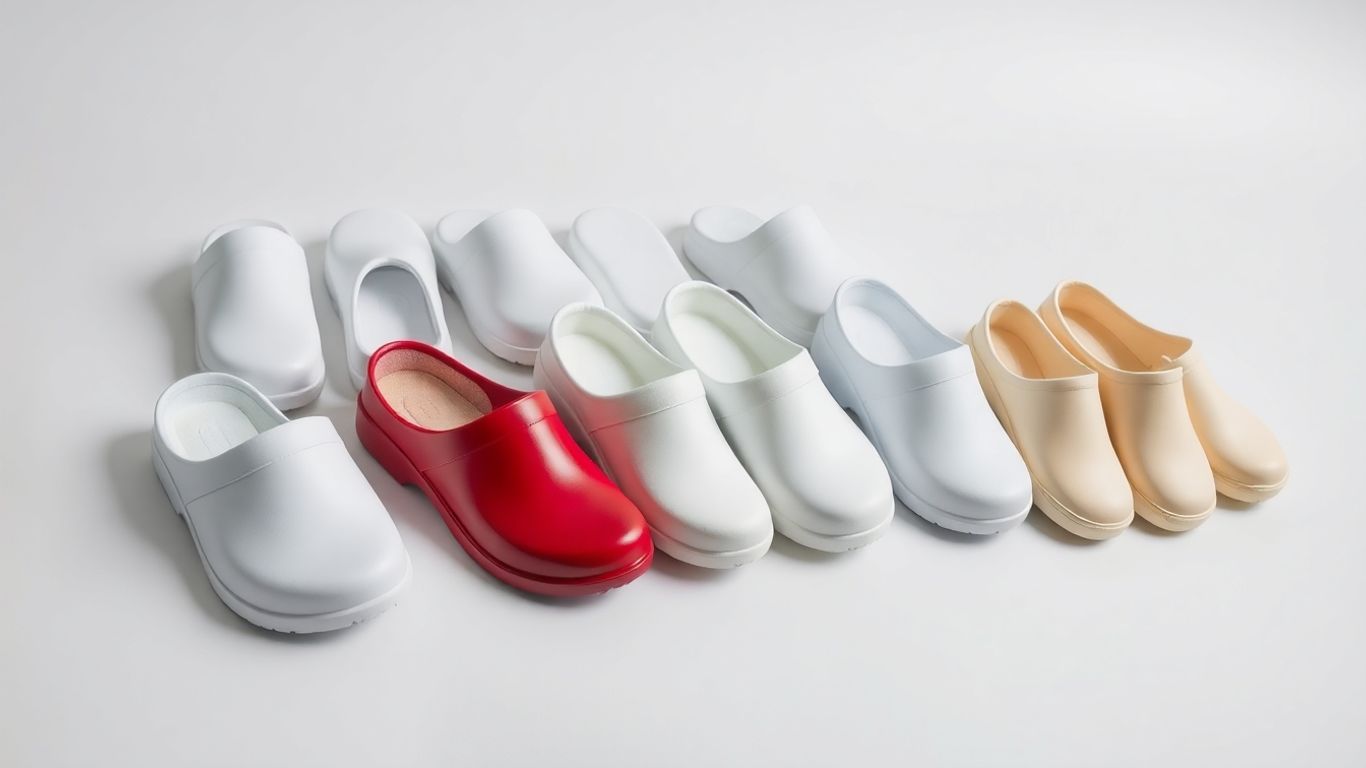 Медицински чехли различни видове