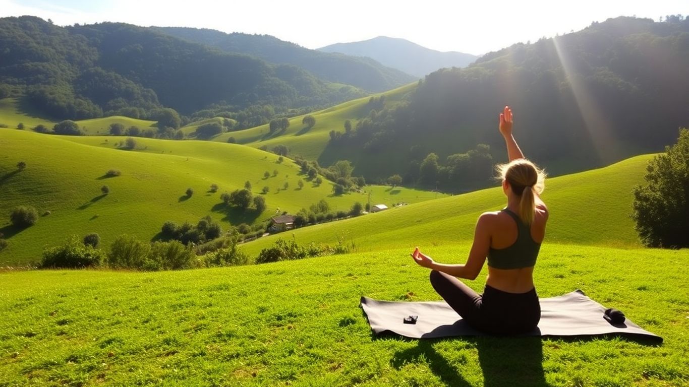 Yoga retreat in Hérault region
