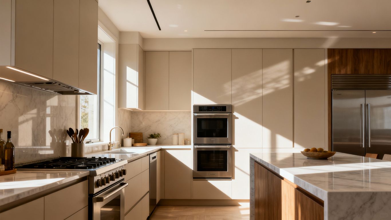 Modern kitchen remodel with professional finishes