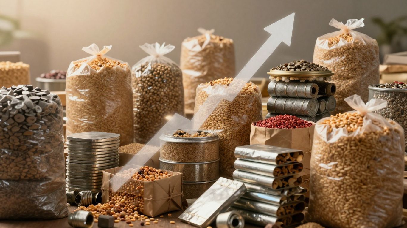 Prețuri în creștere pentru bunuri esențiale, economie 2026.