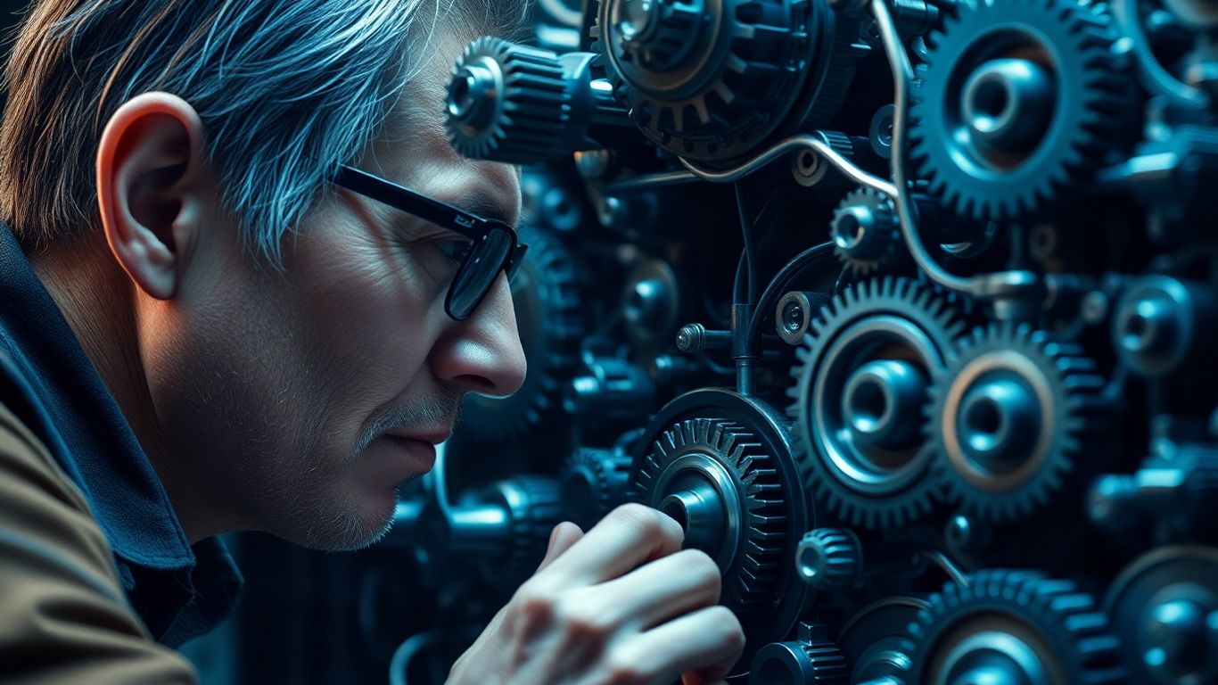 Analyzing complex interconnected gears to find the root cause.