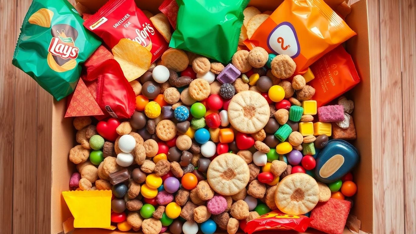 กล่องขนมสุดฮิต อัดแน่นไปด้วยของอร่อยหลากหลาย