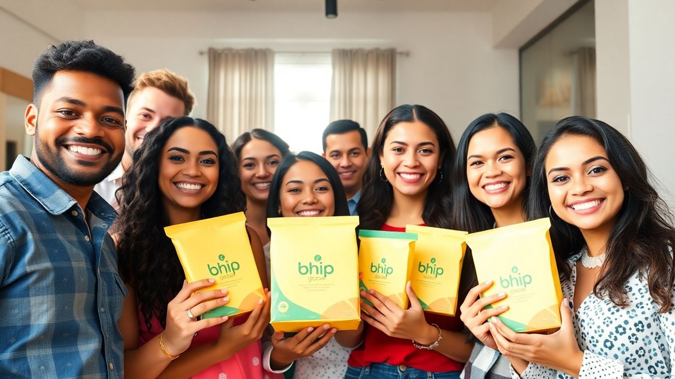 Happy users with Bhip Global products