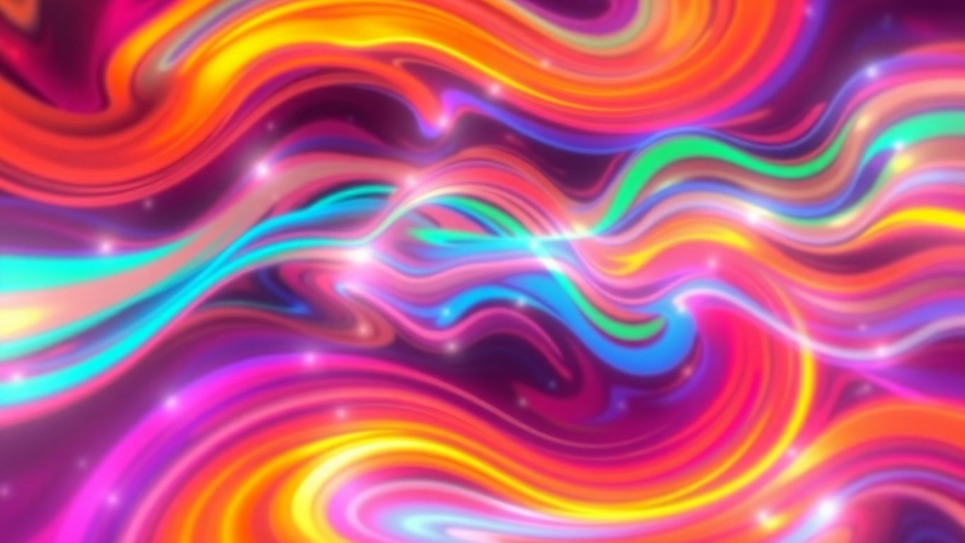 Abstract visualization of AI video generation.