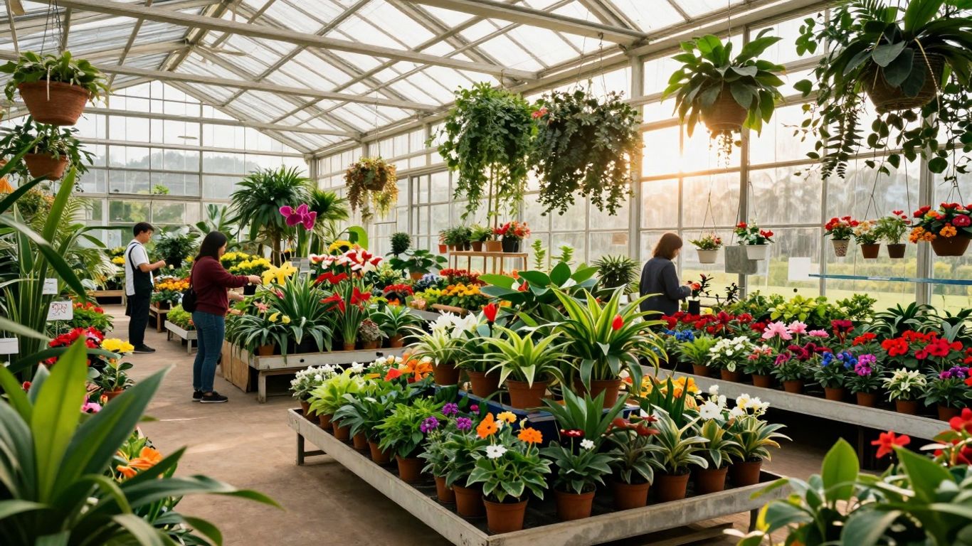 Grootste tuincentrum van Duitsland met veel planten