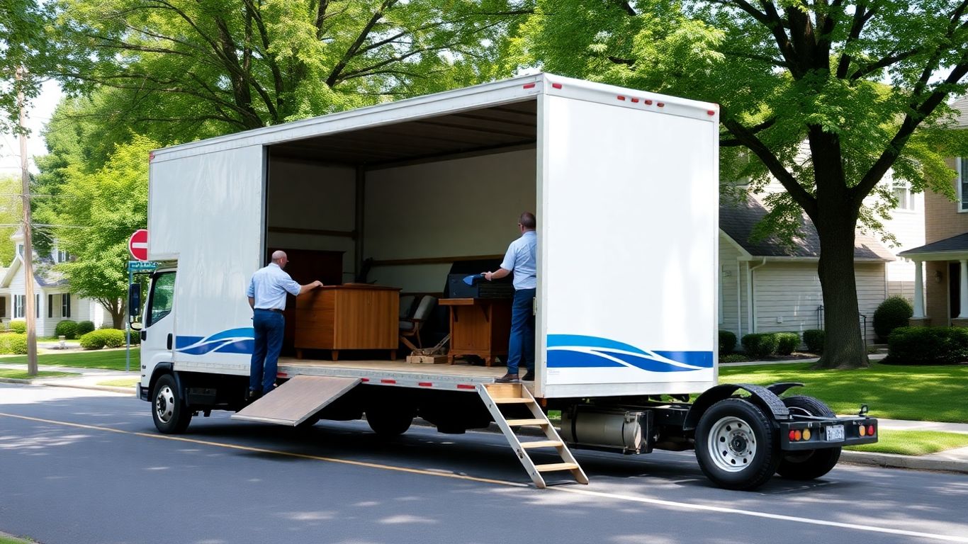 Moving truck and movers in Freehold, NJ