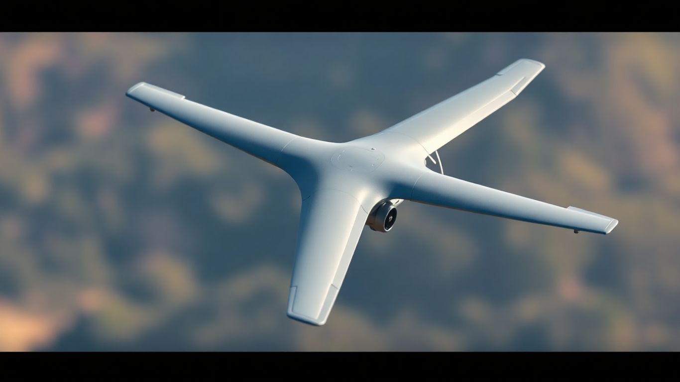 Feilong drone in flight, low-cost strike power