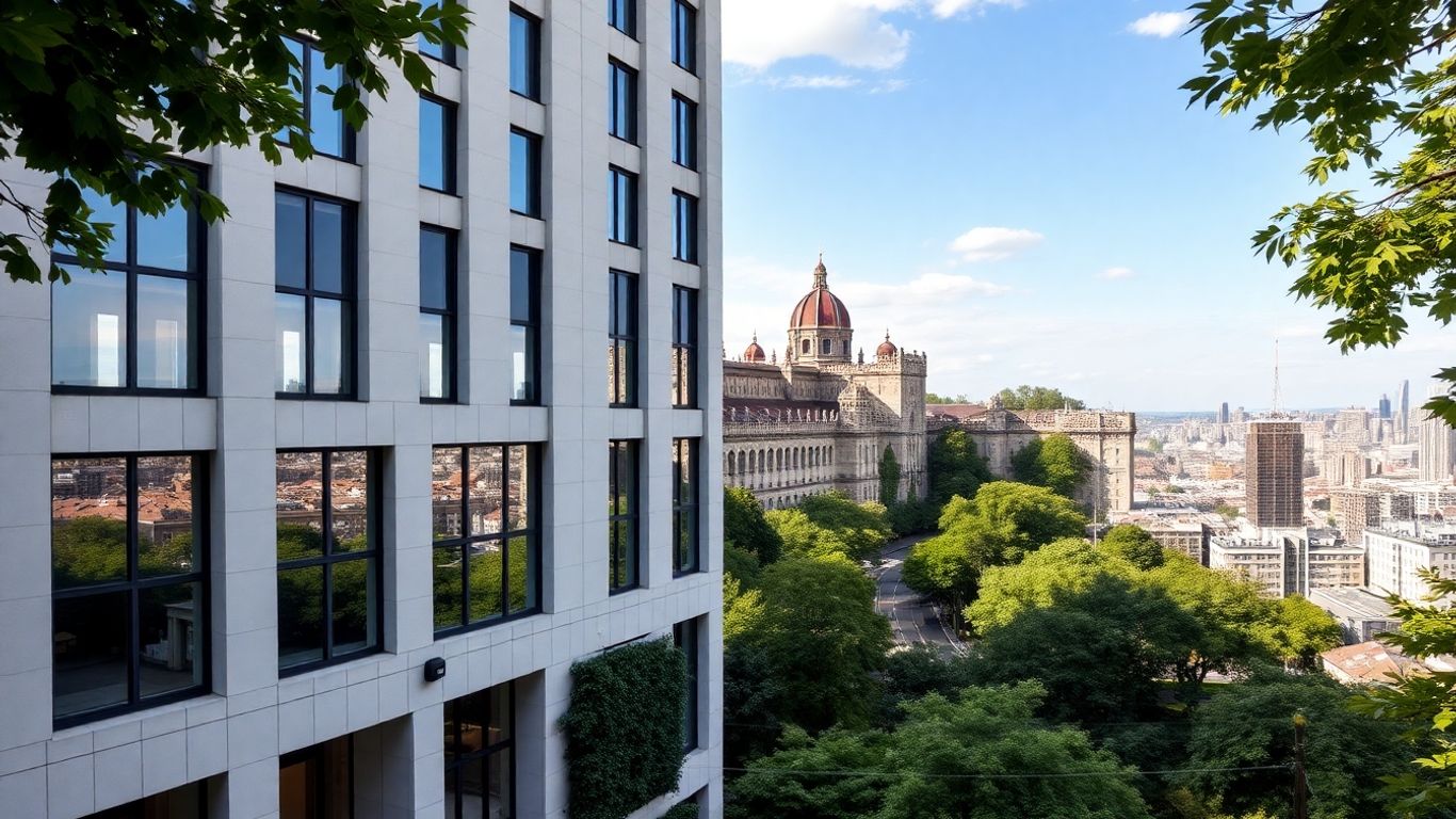 Hotel in Karlsruhe Weststadt mit Schlossblick