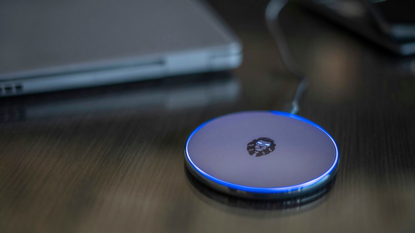 a close up of a mouse on a table