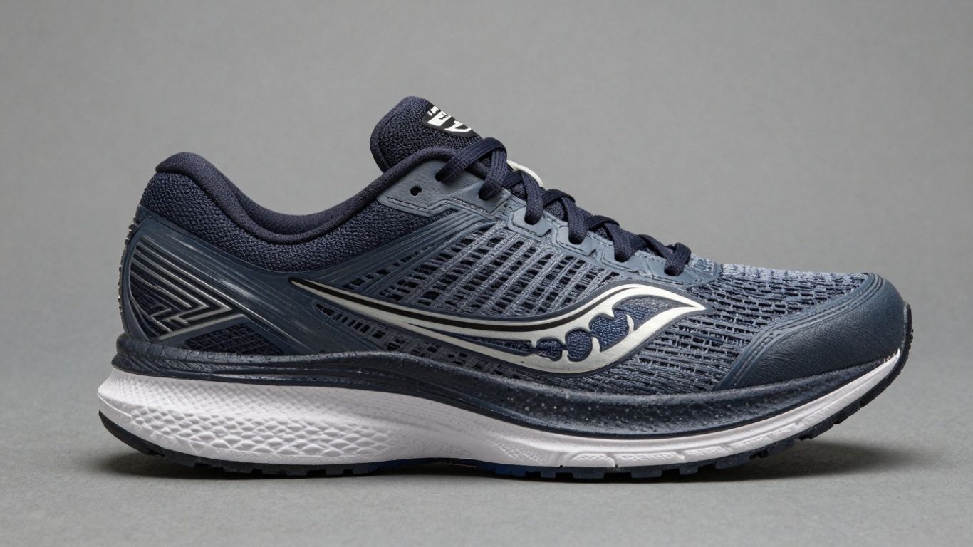 Saucony Ride 16 running shoe side view
