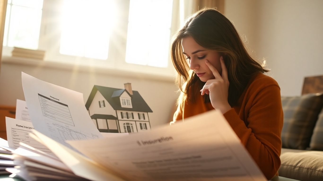 Comparando pólizas de seguro de hogar para encontrar la mejor oferta.