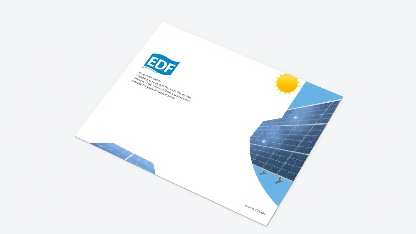 EDF OA Solar Invoice