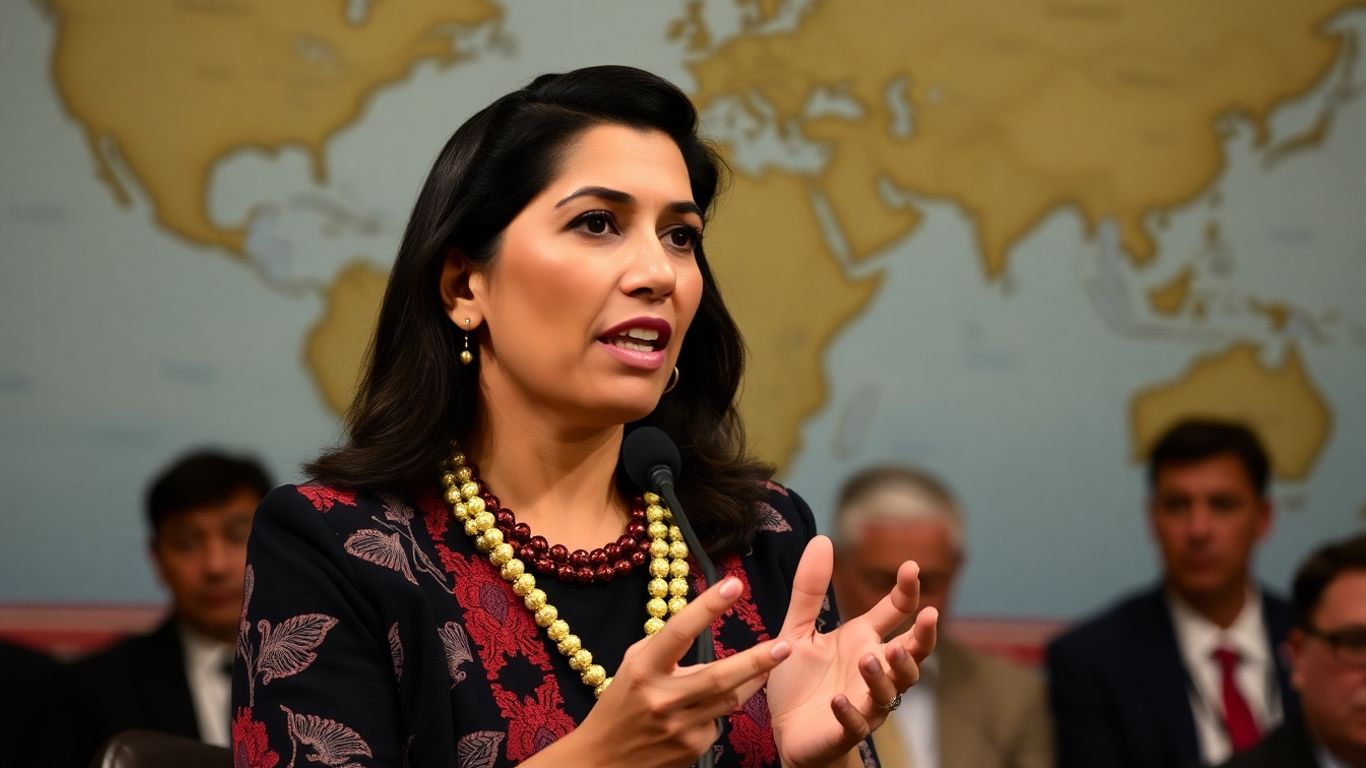 Tulsi Gabbard speaks about US foreign policy.