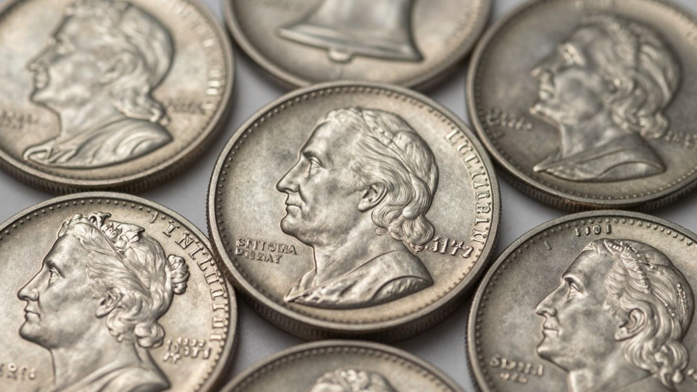 Franklin Half Dollars coins