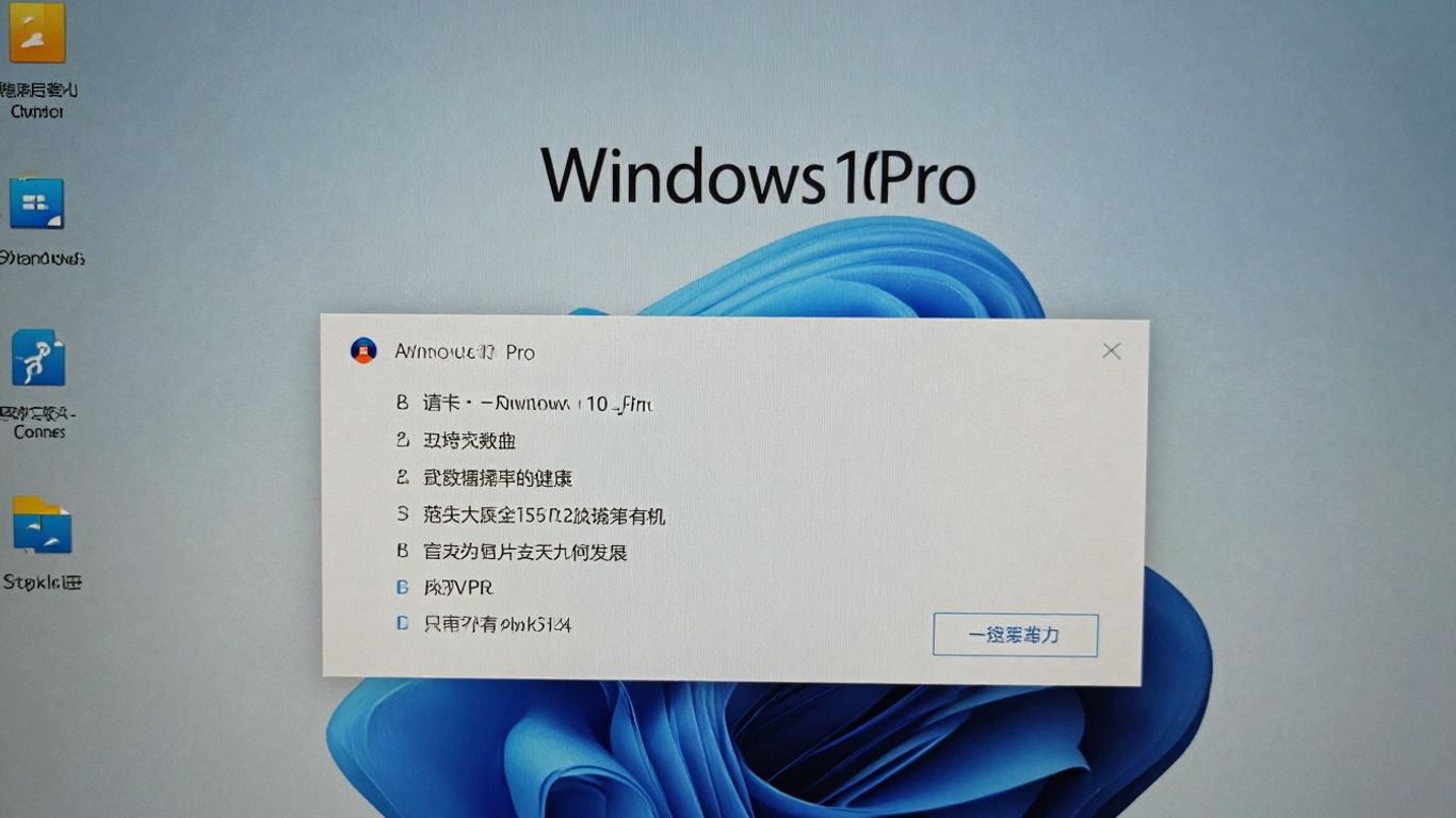 Pantalla de activación de Windows 10 Pro