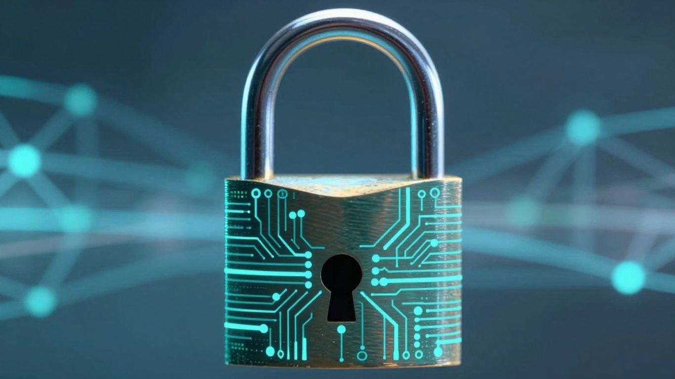 Digital padlock securing network data streams.