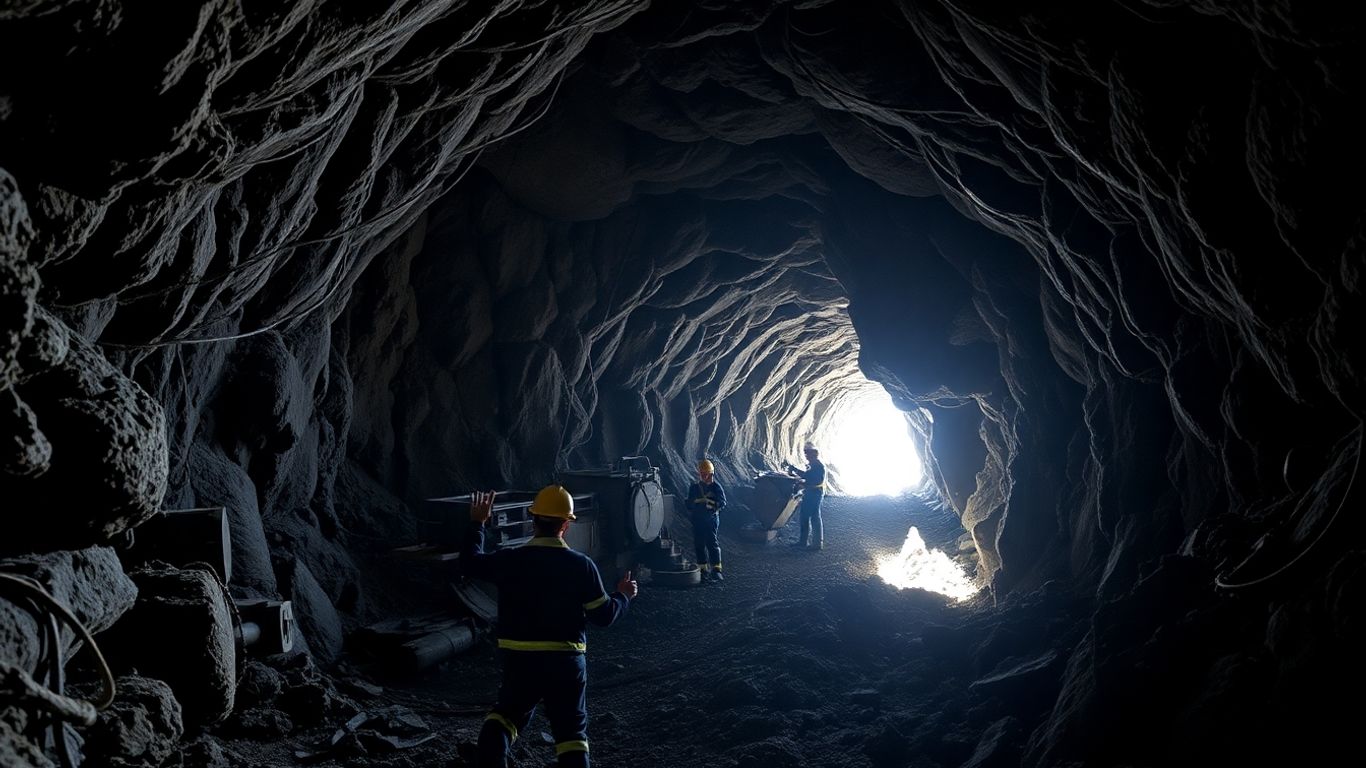What are the challenges of deep gold mining?