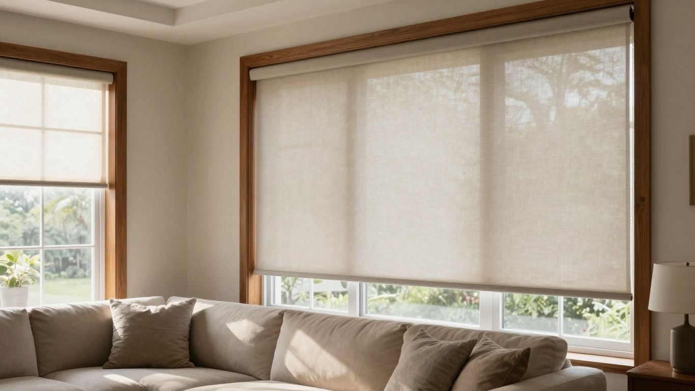 Blinds installation services showcasing beautiful custom window treatments for homes in Fishers, emphasizing precision and quality.
