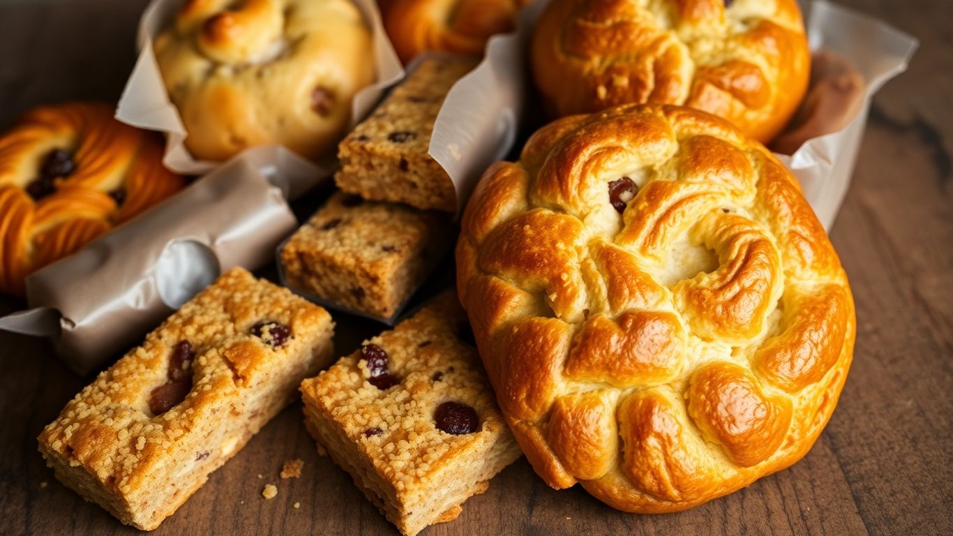 Frühstücks- und Snackbackwaren zum Mitnehmen