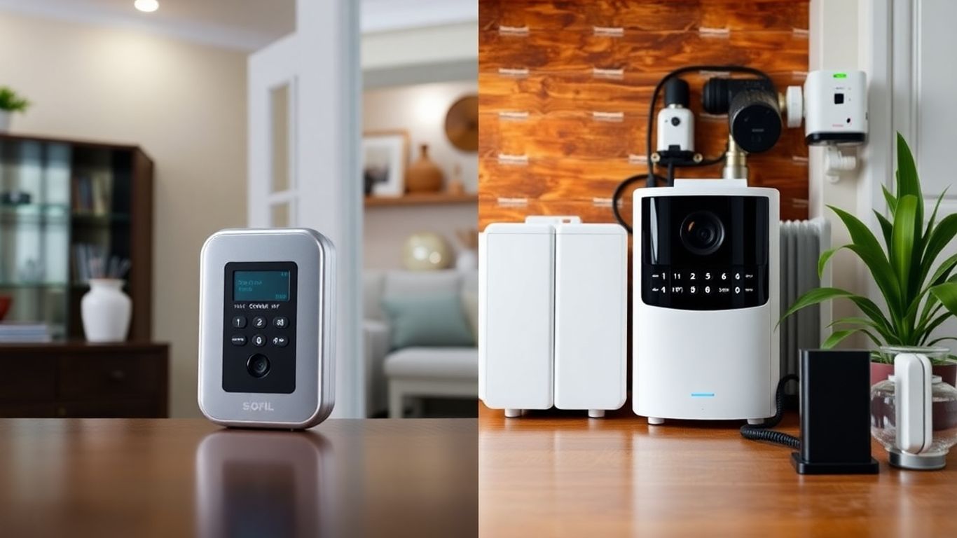 Comparativa de sistemas de seguridad para el hogar.