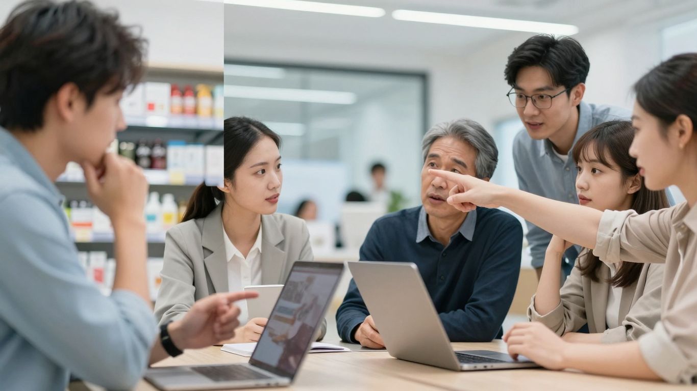 Customer and consumer decision-making contrast