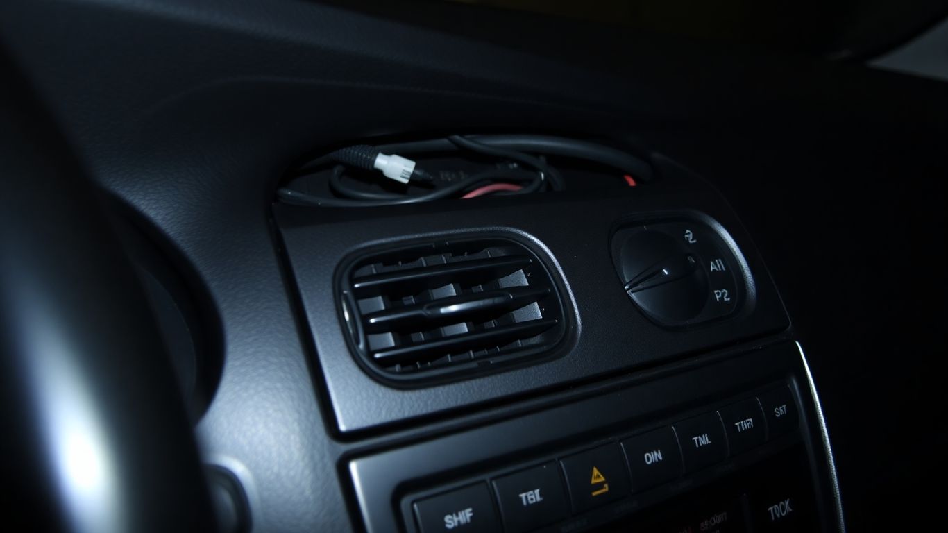 Chrysler AC electrical troubleshooting dashboard wires