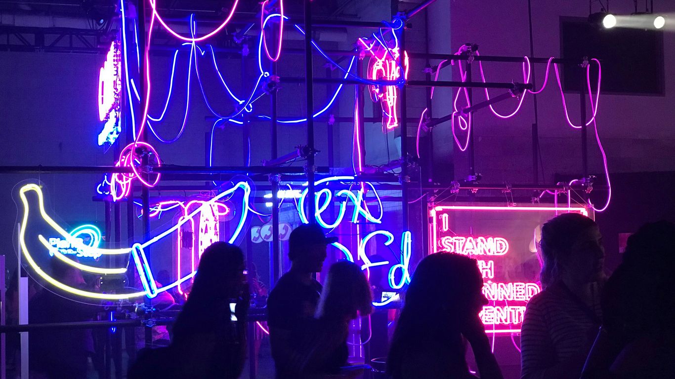 neon signage
