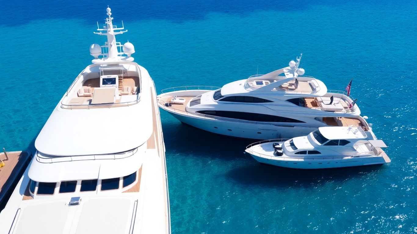 Yacht and boat comparison